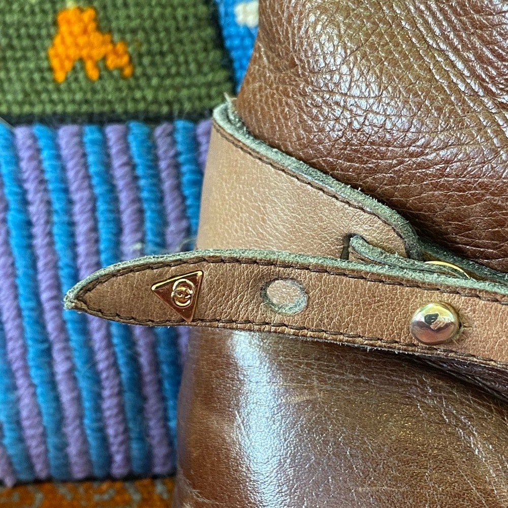 Authentic Gucci vintage leather boots! - Picture 10 of 16